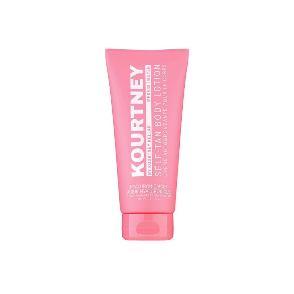 KOURTNEY | Self Tan Hyaluronic Acid Infused Body Lotion Medium Fragrance‎ Free